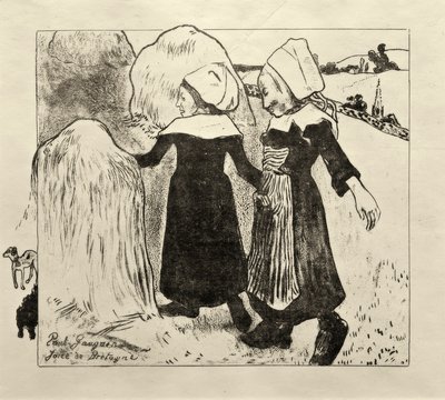 Freuden der Bretagne von Paul Gauguin